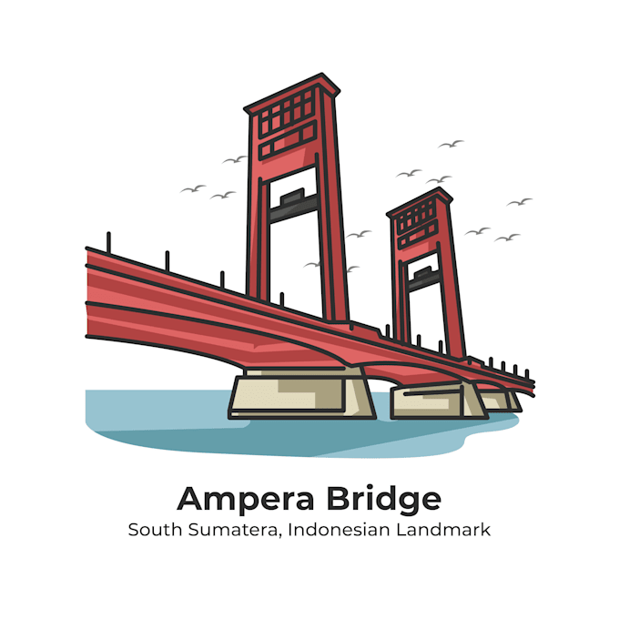 do highly luxury and creative business bridge logo design