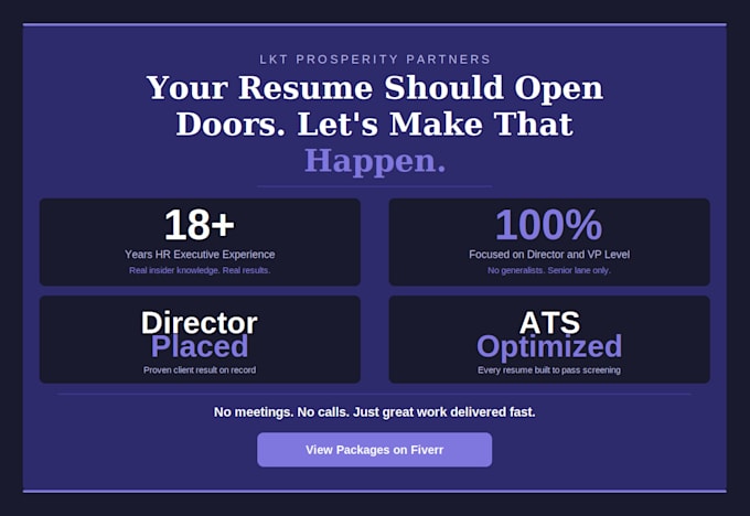 optimize your executive resume and linkedin profile