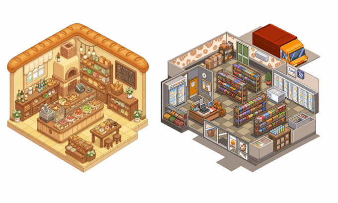 pixel game art pixel art character isometric pixel assets background enviroment