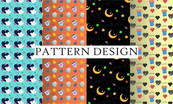 design unique seamless pattern or geometric patterns