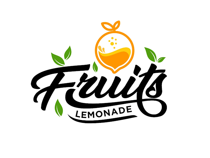 create high quality and beautiful juice logo design