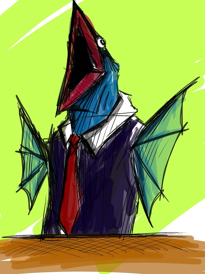 do a silly drawing for 5 dollars