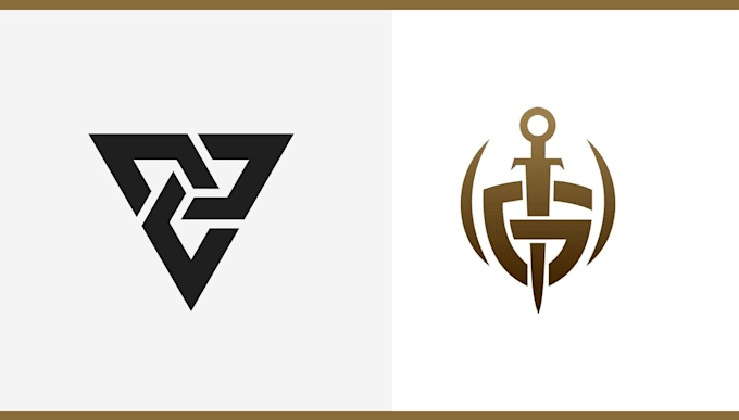do make quick initial letters design and esports team logo