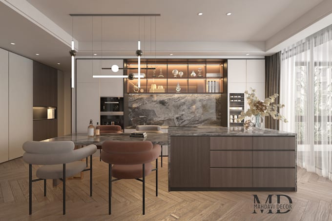 deliver high end photorealistic 3d interior renders