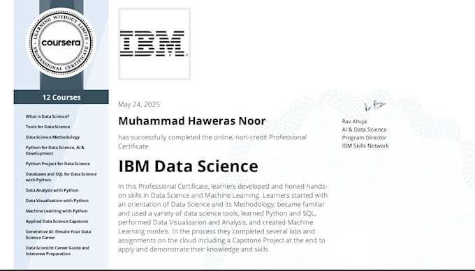 data science, machine learning, deep learning and ai projects in python