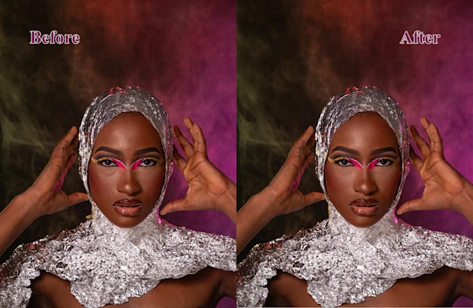 create clean and realistic beauty retouch