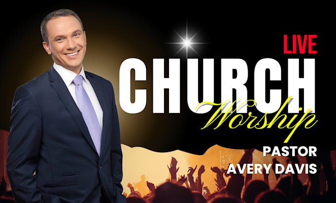 design a professional church or event flyer