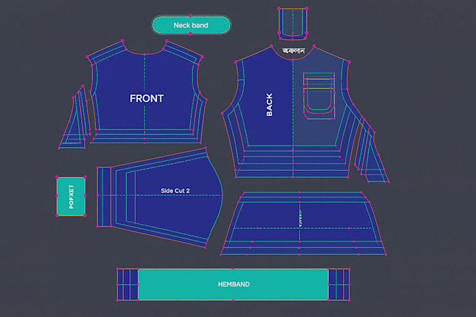create professional sewing pattern making clo 3d design