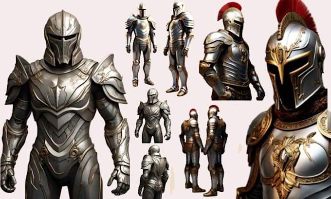do custom 3d cosplay models, 3d helmet, armor, suits, 3d weapon, 3d mask, props