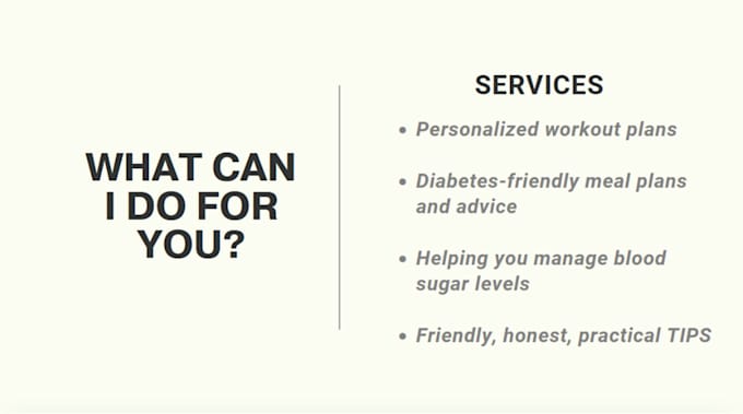 provide workout and meal plans for diabetics or beginners