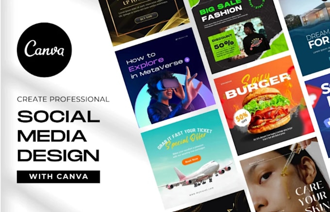 Design social media posts and canva templates by Chintankarad641 | Fiverr