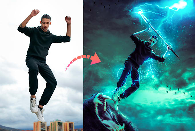create outstanding photo manipulation and photoshop editing