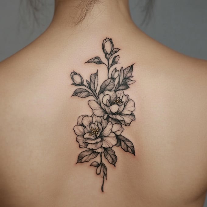 design custom ornamental tattoo for you