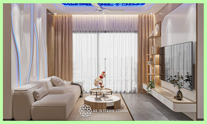 do exterior and interior design with realistic 3d render