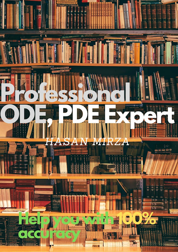 solve ode with steps and detailed explanation