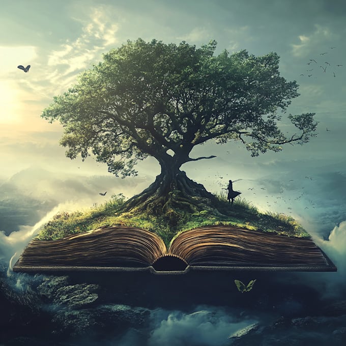 design a book cover and interior layouts