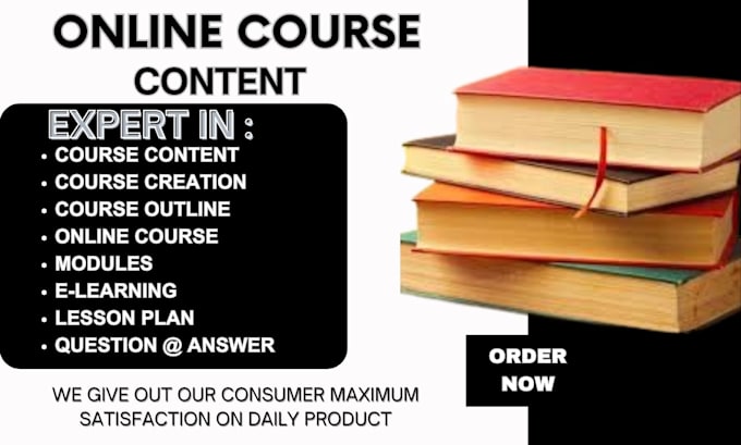create kids lesson plans, online course content, ebooks and learning curriculum