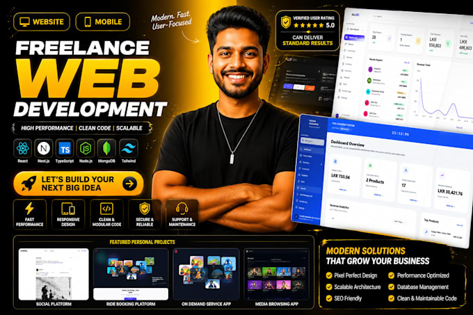 build a fast, responsive, and modern website