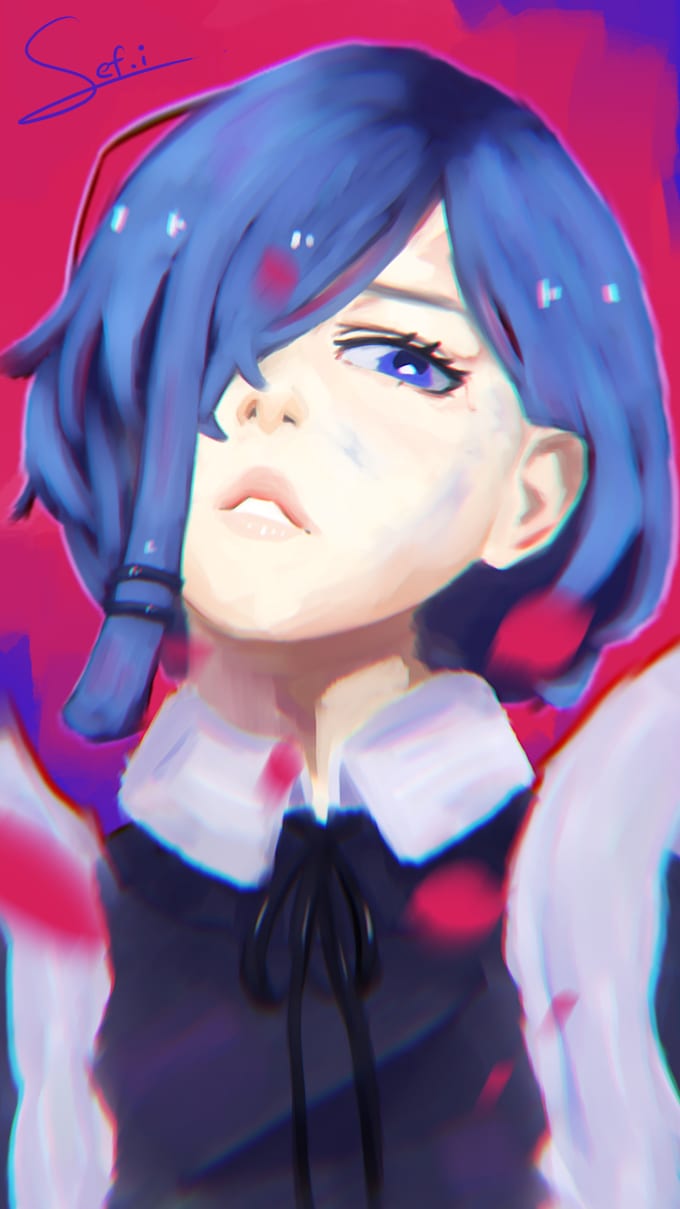 do a digital illustration