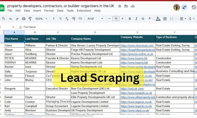 do ecommerce leads, google map scraping, linkedin research