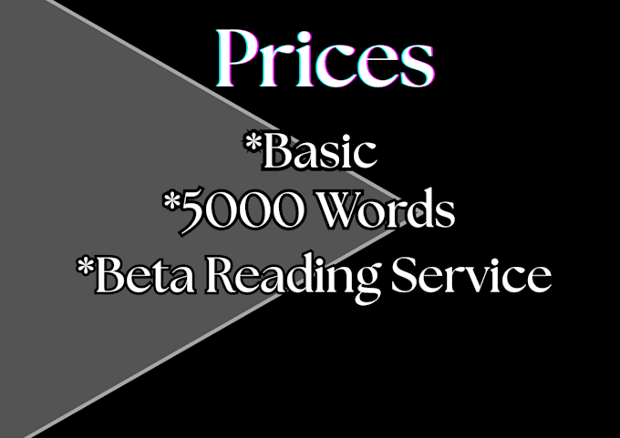 a service of beta reading