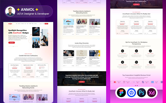 design a high converting landing page in figma or wordpress
