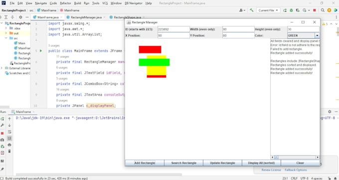 write, debug your oop, dsa project in c, java, javafx