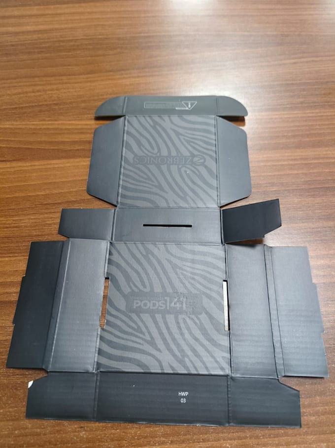 design a functional paper packaging structure  dieline ready