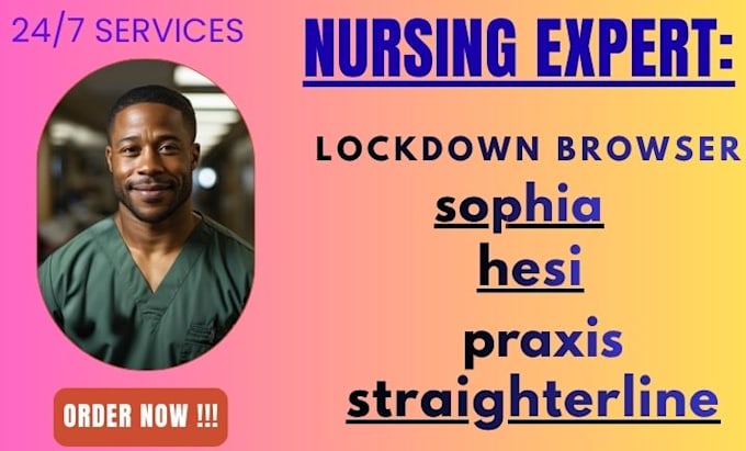 help with wgu, hesi, teas, sophia, lockdown, praxis, straighterline, proctoru