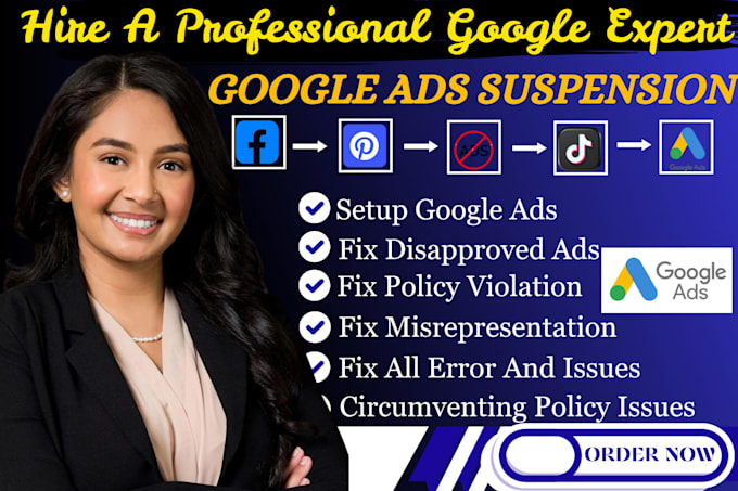 fix google ads suspension and circumventing system policy suspension