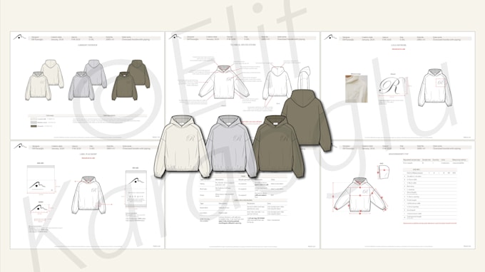 design production ready tech packs for fashion brands