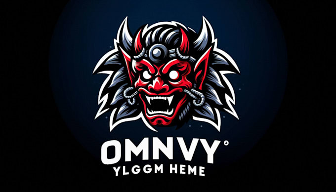 make different japanese tengu mask mascot logo for your company