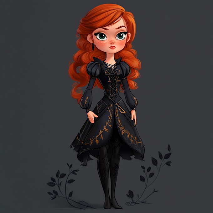 create stylized character illustrations or sketches