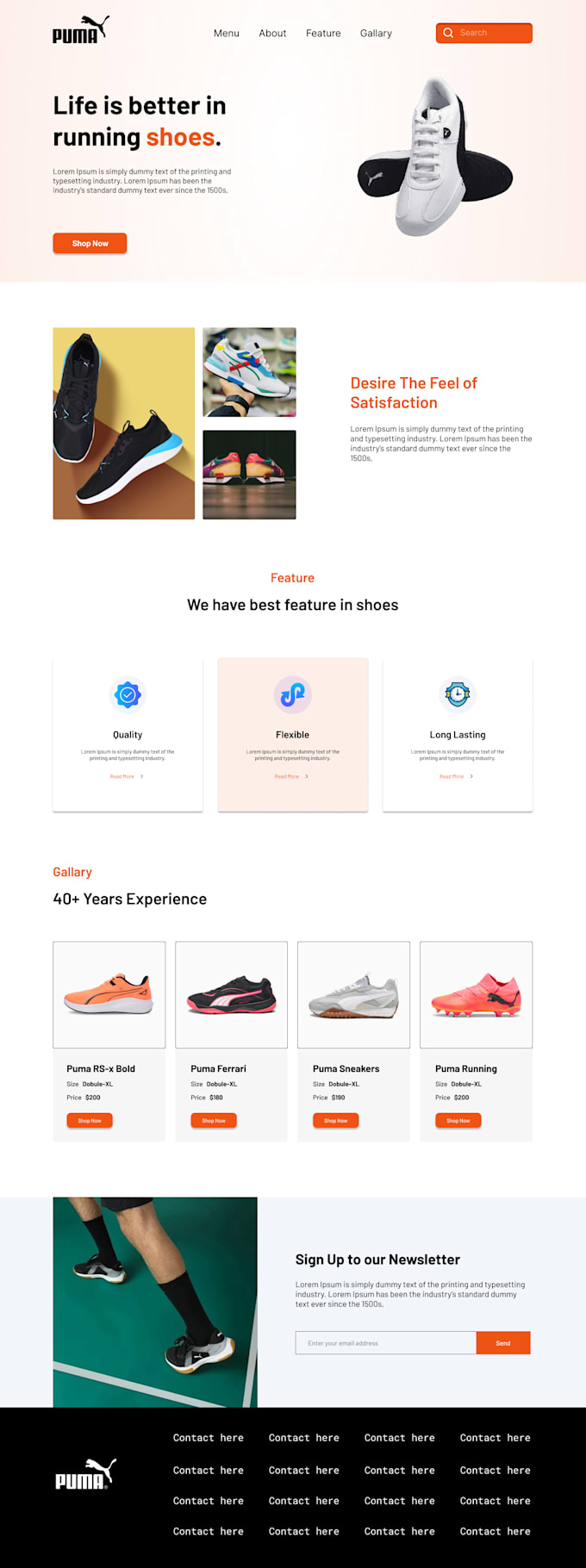 Design a modern and responsive website for your business by ...
