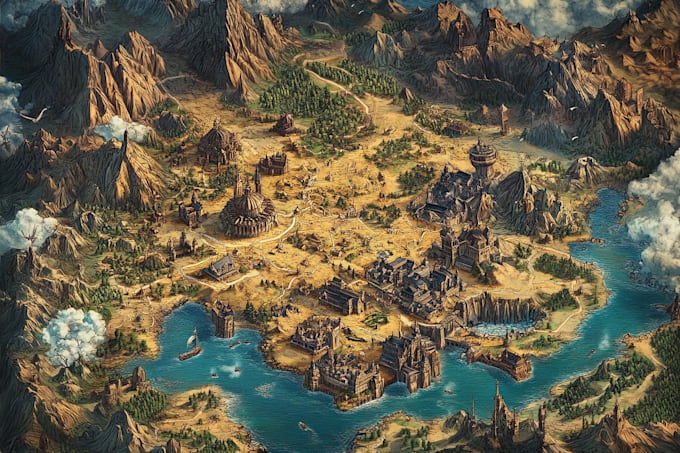 design your fantasy maps your style