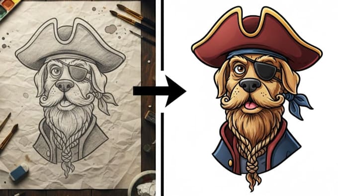 manually redraw and convert your logo or image to a perfect vector