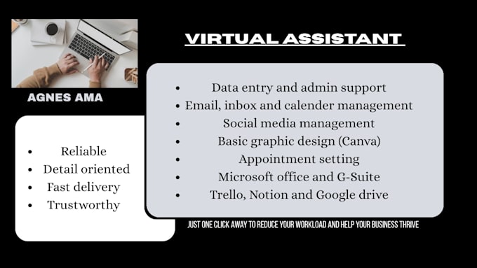 work as your bilingual virtual assistant