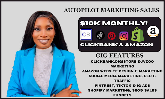 create clickbank affiliate website sales funnel landing page