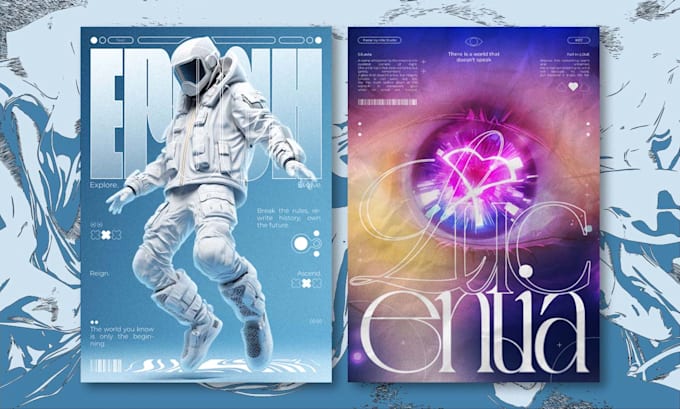 design an eye catching poster for promotion or marketing