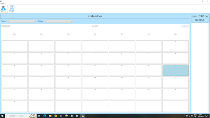 make a custom python app with gui, db, and printing