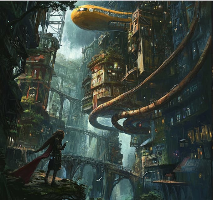 environment concept art landscape design
