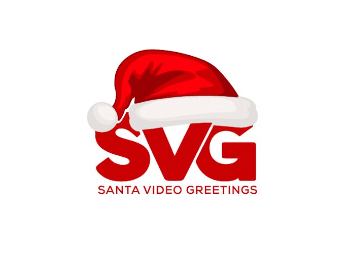 design creative santa claus logo