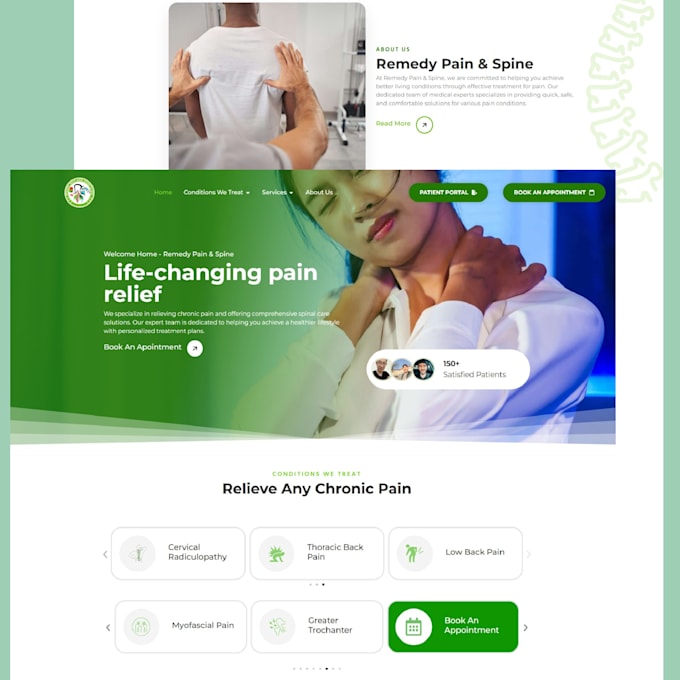 redesign your website into a clean modern layout