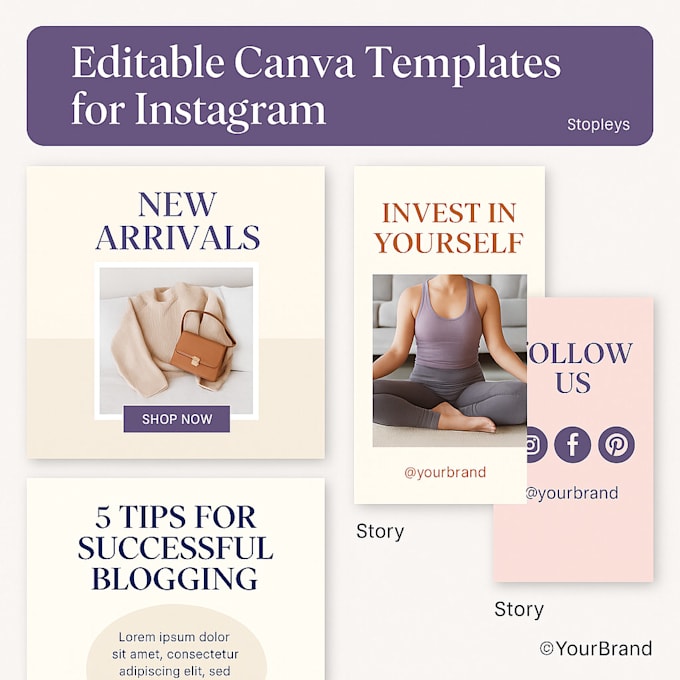Create stunning canva designs for your brand or social media by Samarth ...