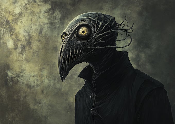 Draw dark, horror, zombie avatar for your profile picture by Timchan53 ...