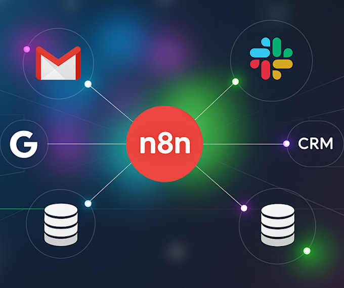 build custom n8n automations for gmail and slack