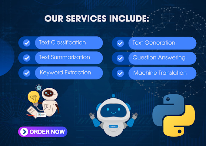 do machine learning and nlp projects using python