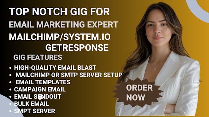 do email marketing email blast or send bulk emails, smpt server, mailchimp