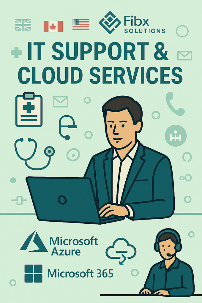 give IT support microsoft 365 azure cloud remote services