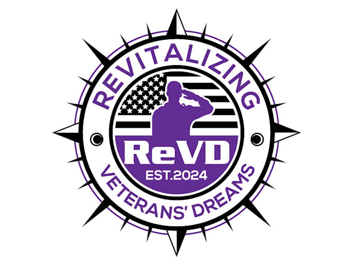 creative, professional awesome veteran logo design
